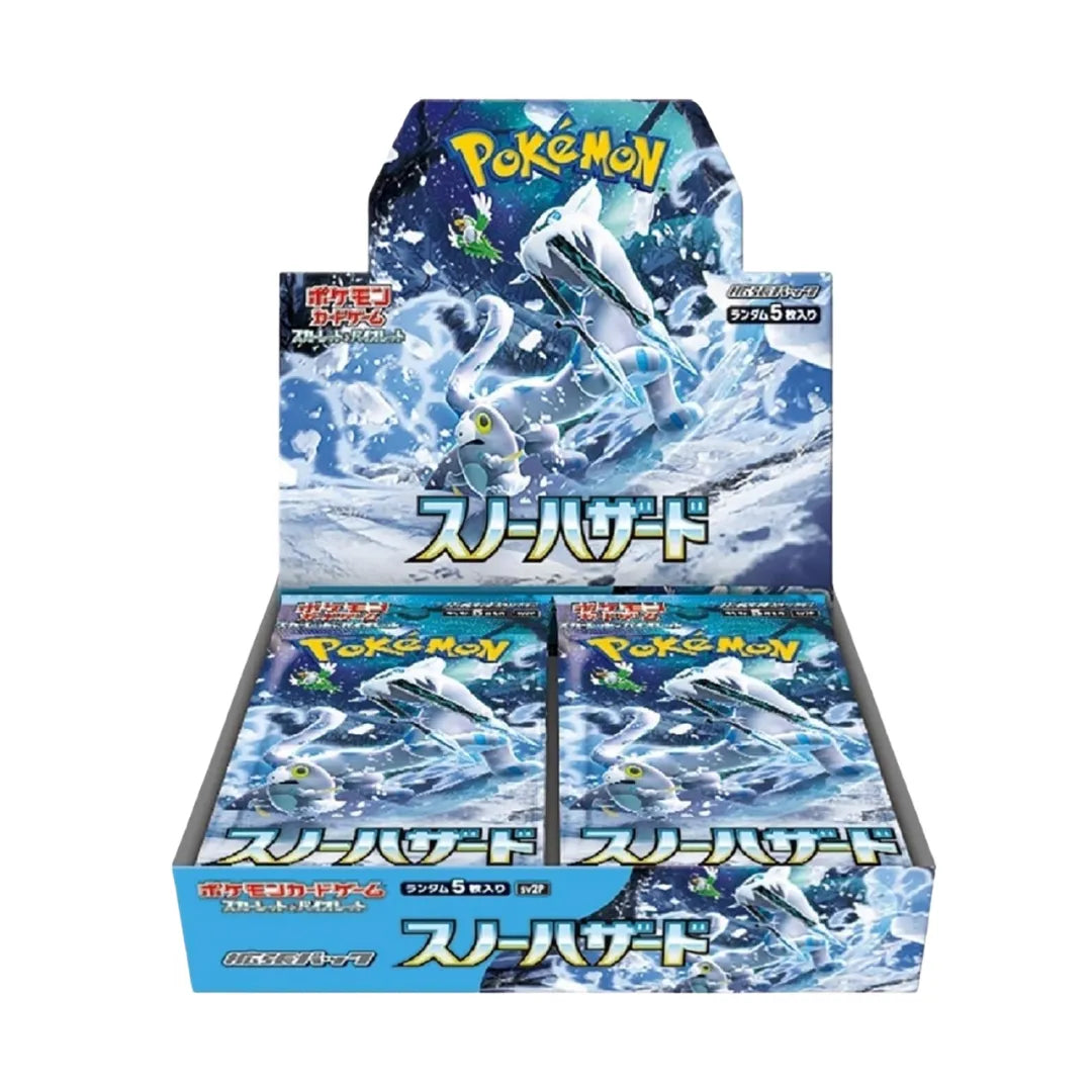 Pokemon Card Game Snow Hazard [sv2P] Booster Box - Japanese