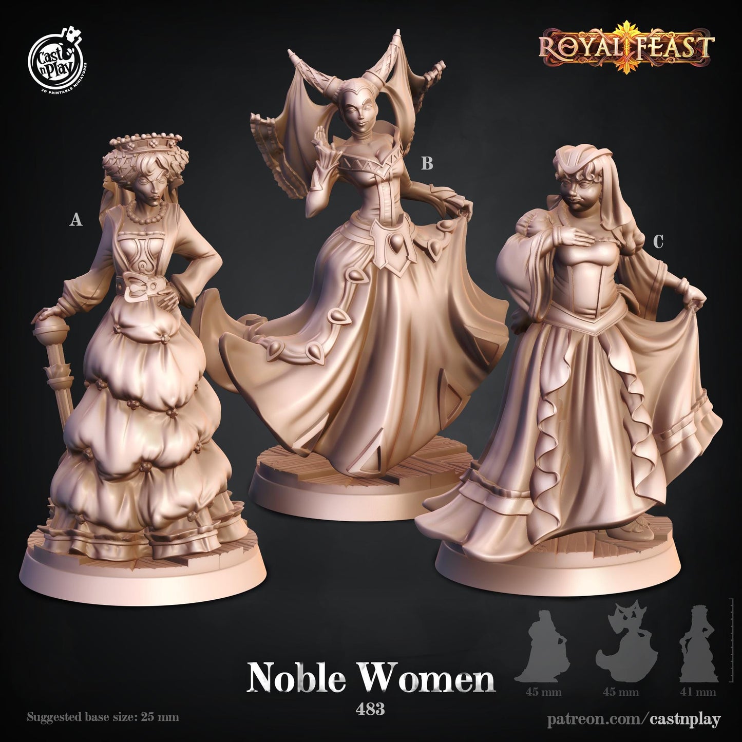 Noble Woman Miniature