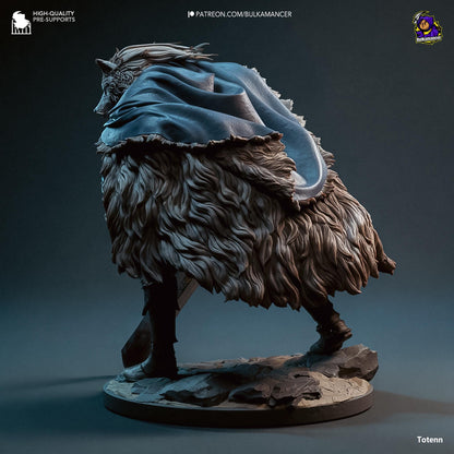Blaidd the Half Wolf Figure - Elden Ring - Alternate view 3