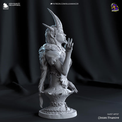 Mizora Bust - Baldur's Gate 3 - Alternate view 3