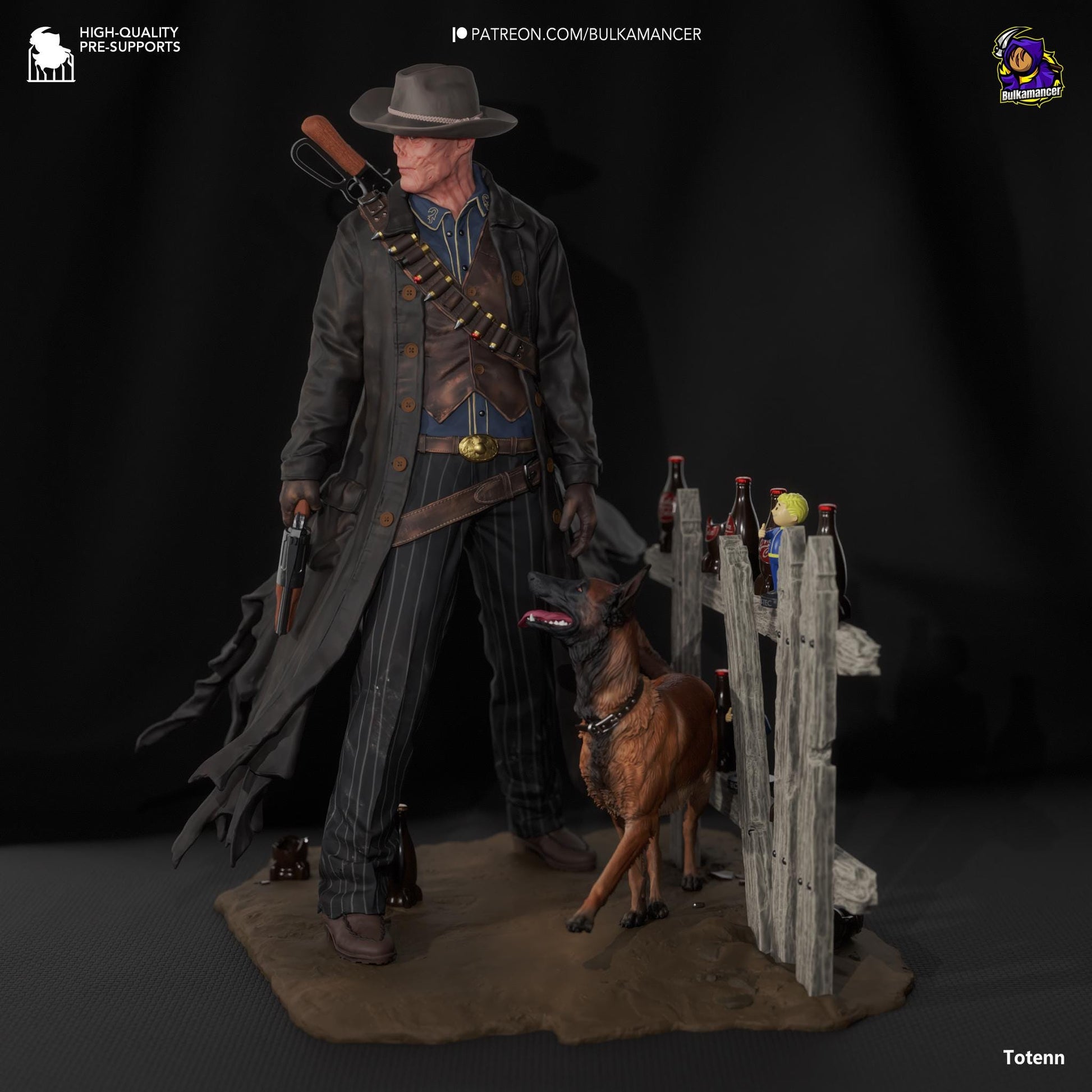 Fallout Ghoul Figure - Alternate view 2