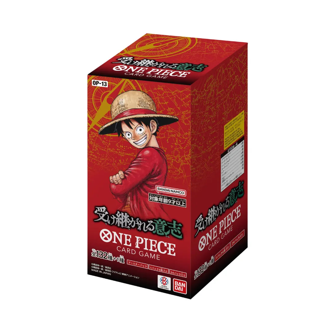 One Piece Card Game OP-13: Carrying on His Will Booster Box - Japanese