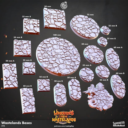 Warriors of the Wasteland Bases Set