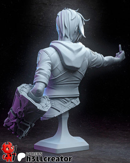 Vi Bust - Arcane - Alternate view 4