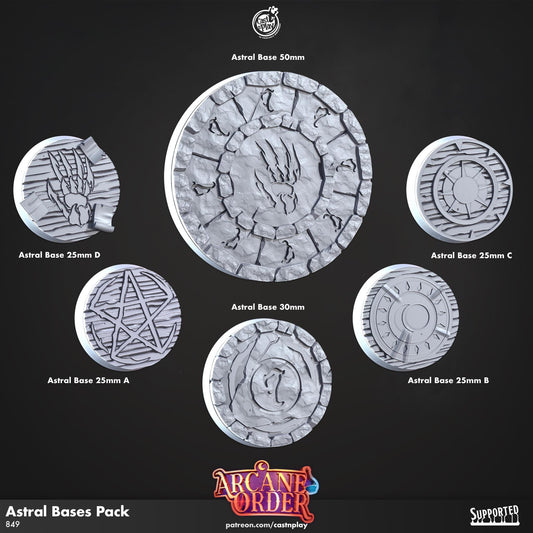 Arcane Order Miniature Bases
