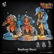 Bugbear Barbarian Miniature - resin tabletop miniature front view