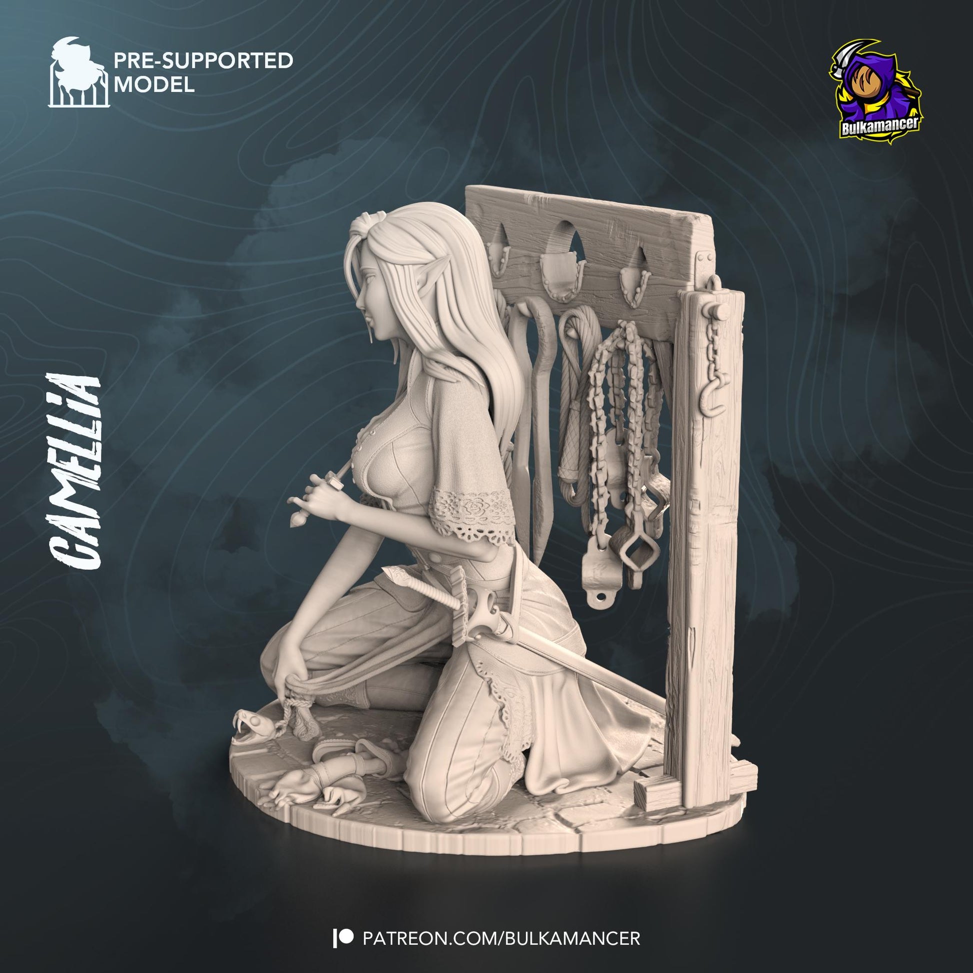 Camellia Figure - Wrath of the Righteous - Alternate view 4