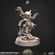 Goblin Miniature - resin tabletop miniature front view