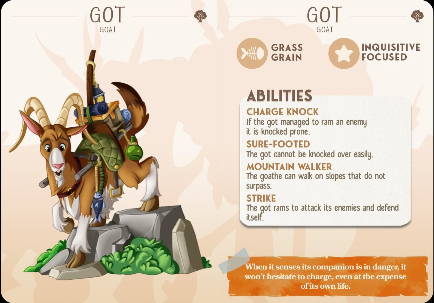 Goat Animal Companion Miniature - Alternate view 2
