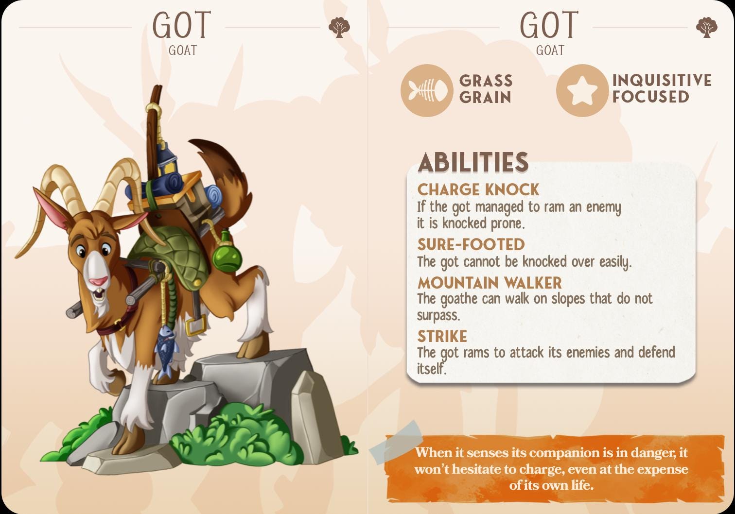 Goat Animal Companion Miniature - Alternate view 2