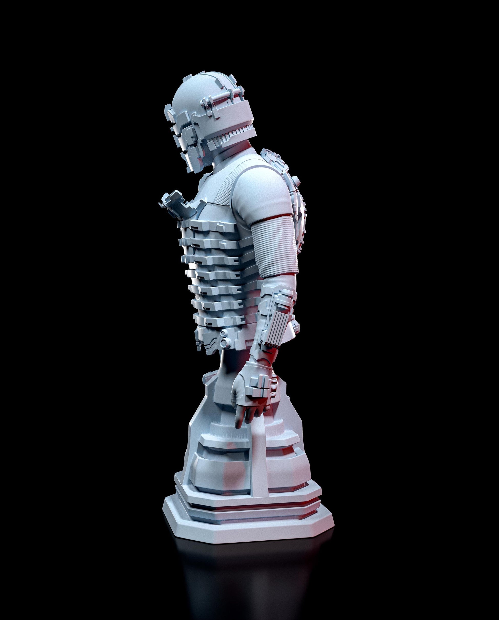Isaac Clarke Dead Space Bust - Alternate view 2
