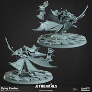 Elf Rider Miniature - resin tabletop miniature front view
