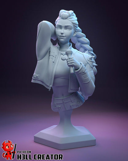 Rumi KPop Demon Hunters Bust - Alternate view 4