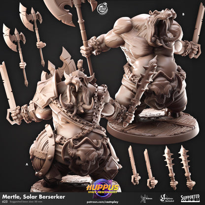 Giff Barbarian Miniature