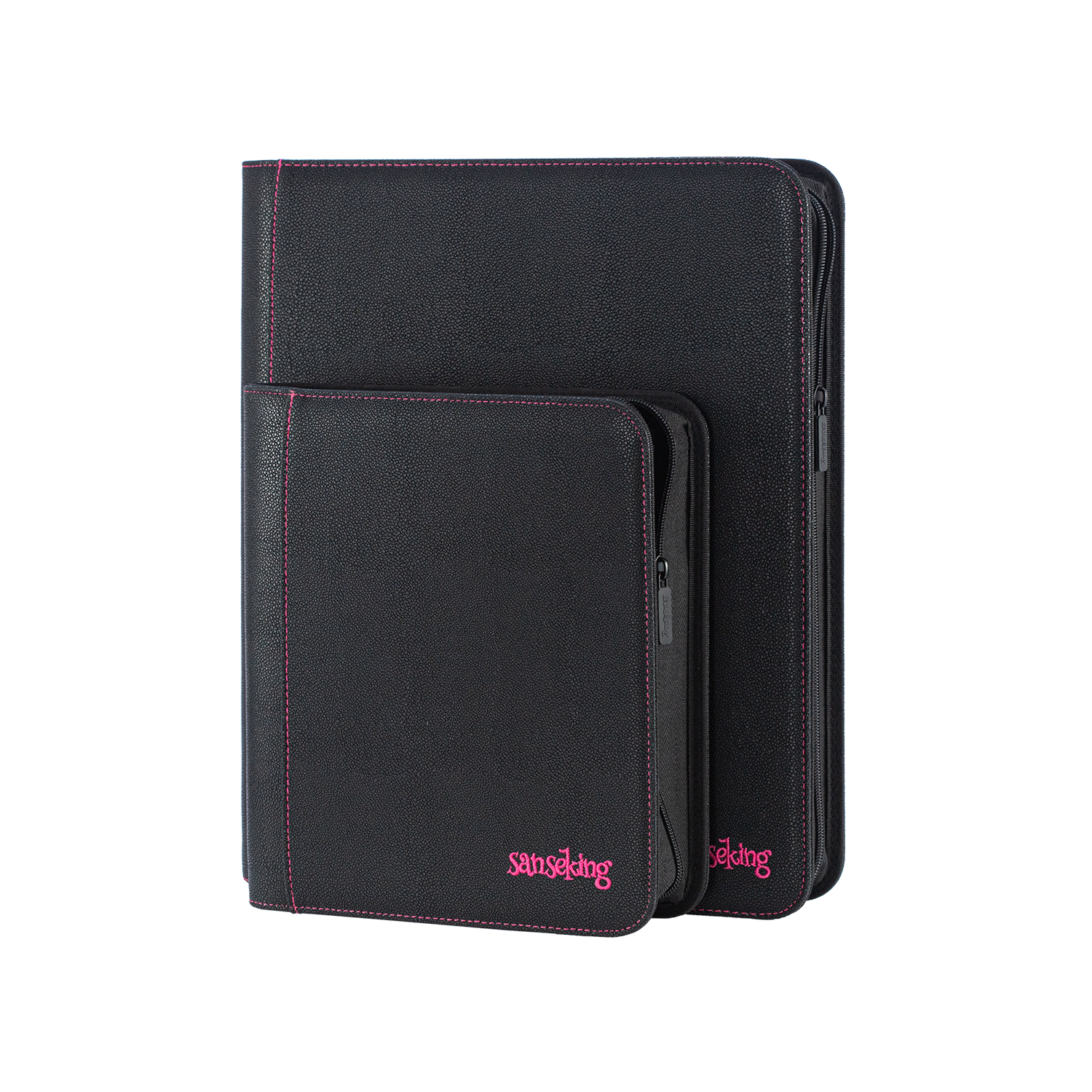 Sanseking 9-Pocket PU Zipper Toploader Binder - official Sanseking detail and feature view 1