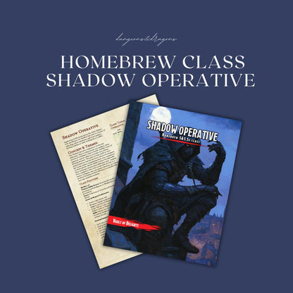 Shadow Operative Homebrew Class Guide