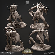 Giant Miniature - resin tabletop miniature front view