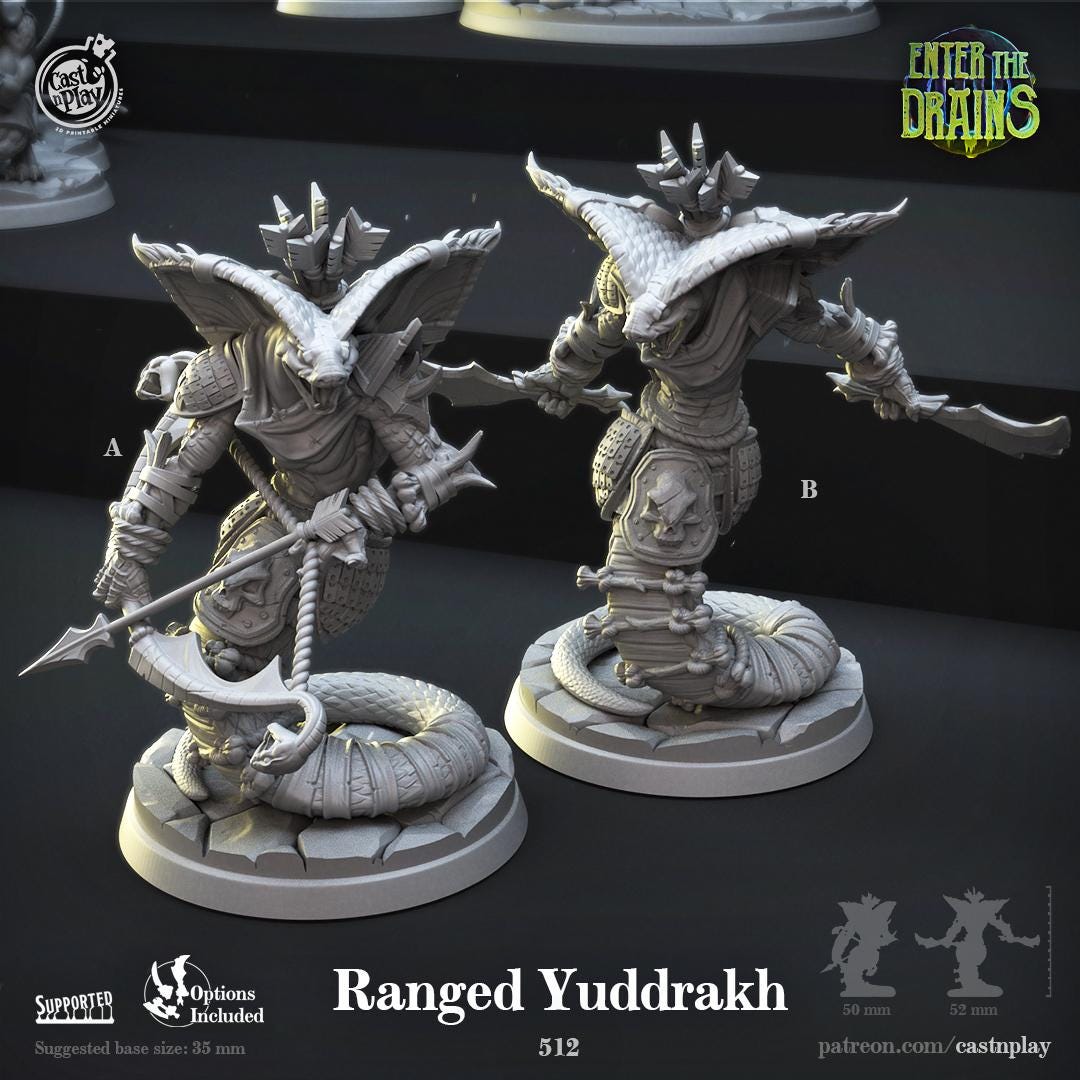 Yuan Ti Ranger Miniature