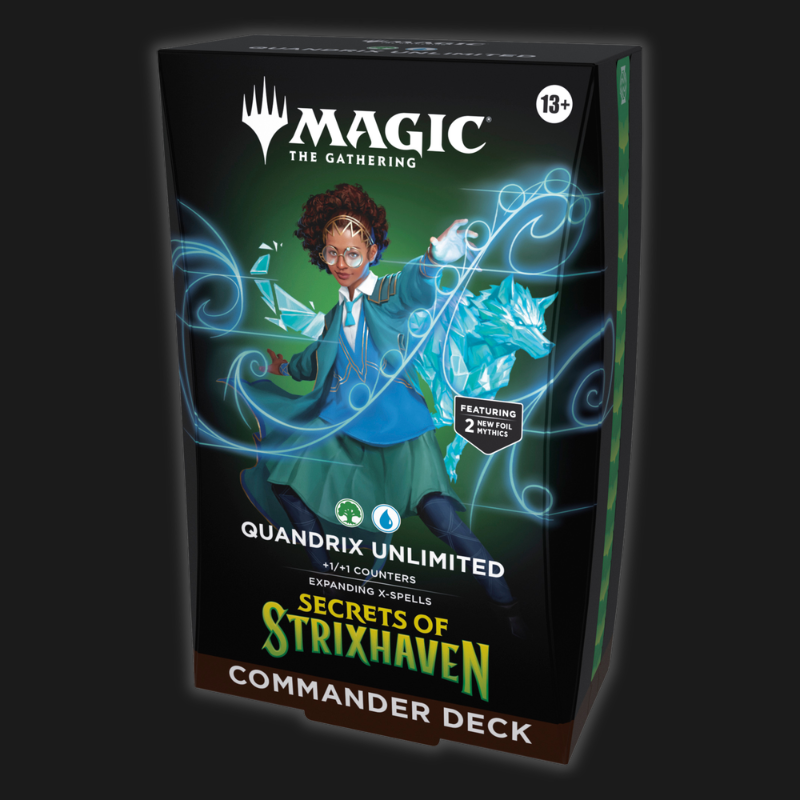Secrets of Strixhaven Commander Deck: Quandrix Unlimited (Preorder)
