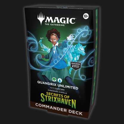 Secrets of Strixhaven Commander Deck: Quandrix Unlimited (Preorder)