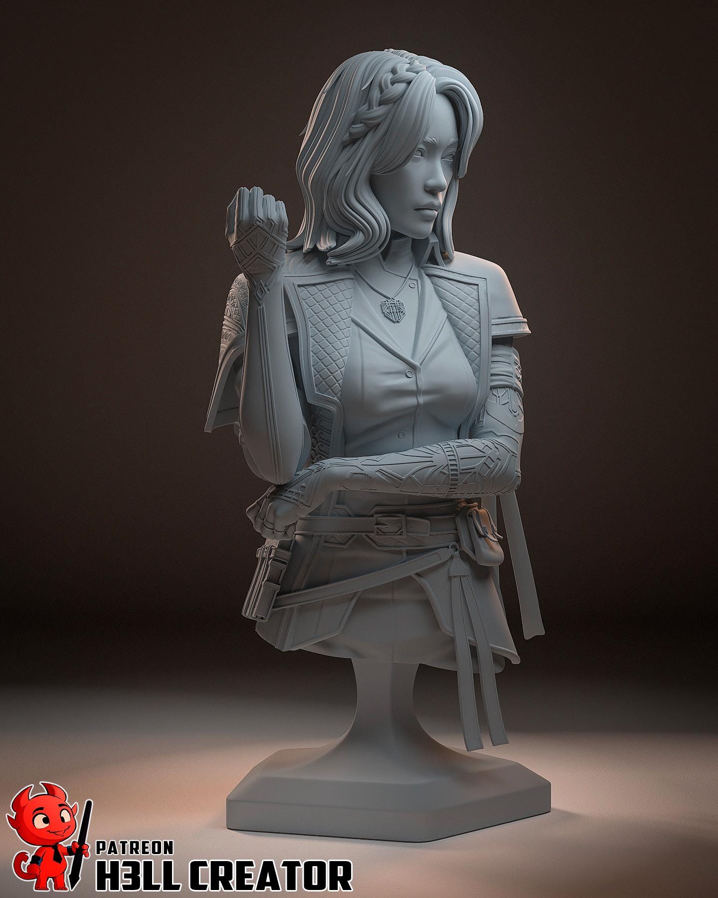 Lune Bust - Clair Obscur: Expedition 33 - Alternate view 2