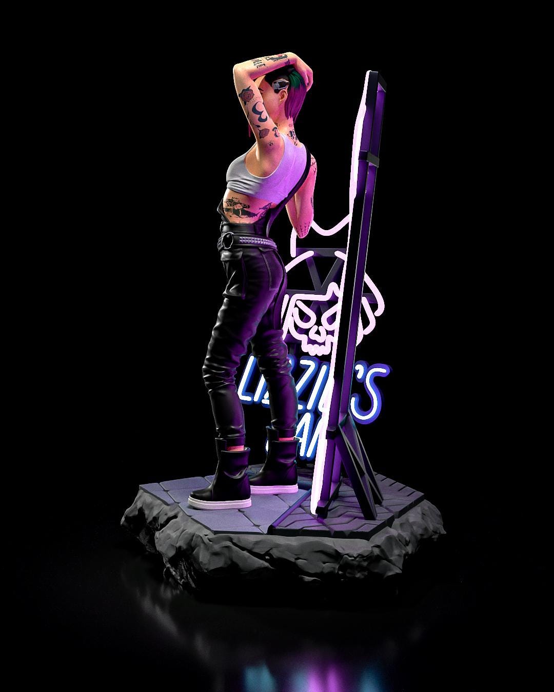 Judy Alvarez Figure - Cyberpunk 2077 - Alternate view 2