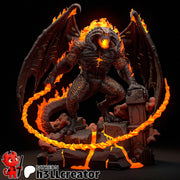 Balrog Figure - The Lord of the Rings - resin tabletop miniature front view