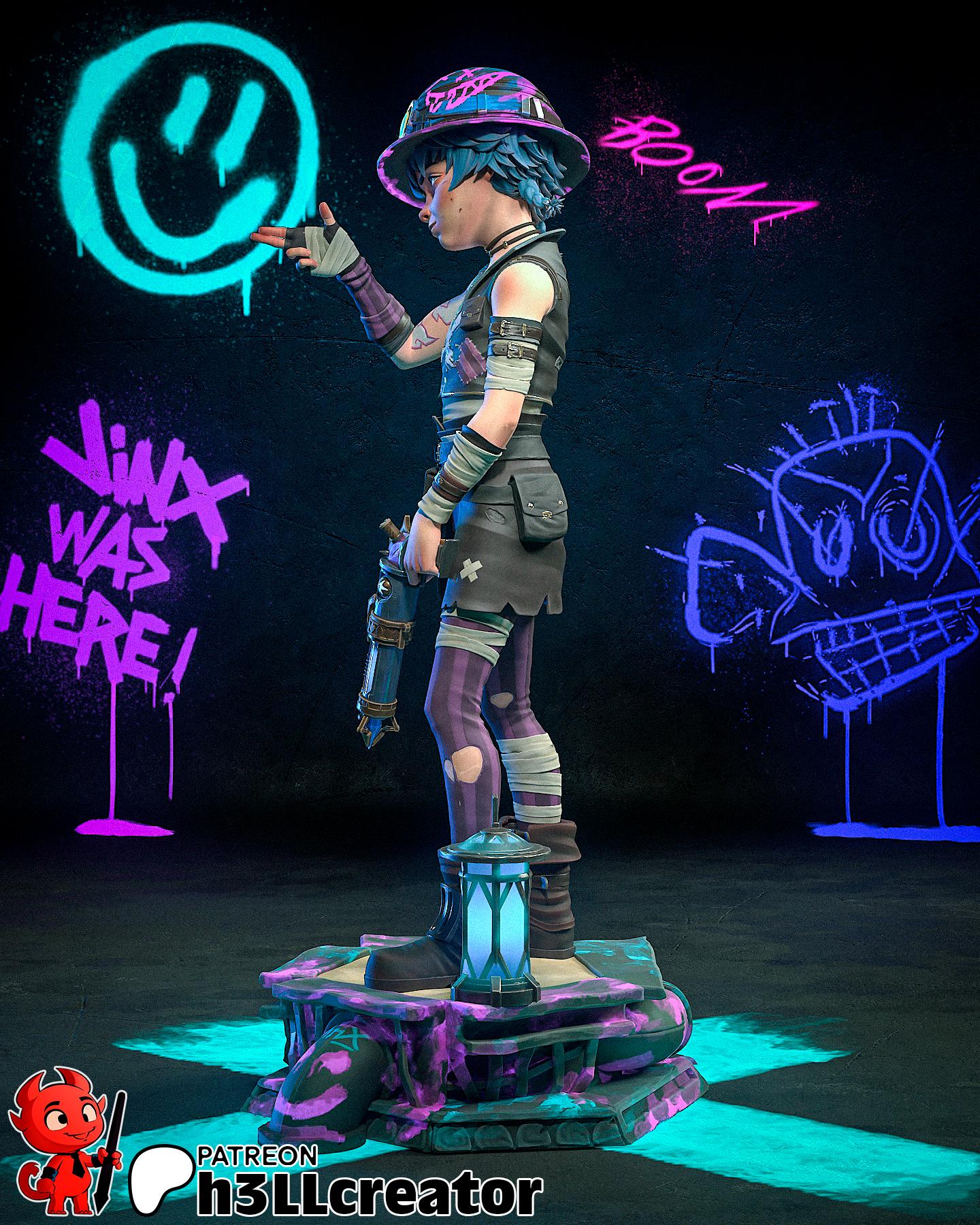 Isha 1:12 Scale Resin Miniature Figurine Game Character Game Character Arcane LoL Gift for Him Her Birthday Gift Christmas