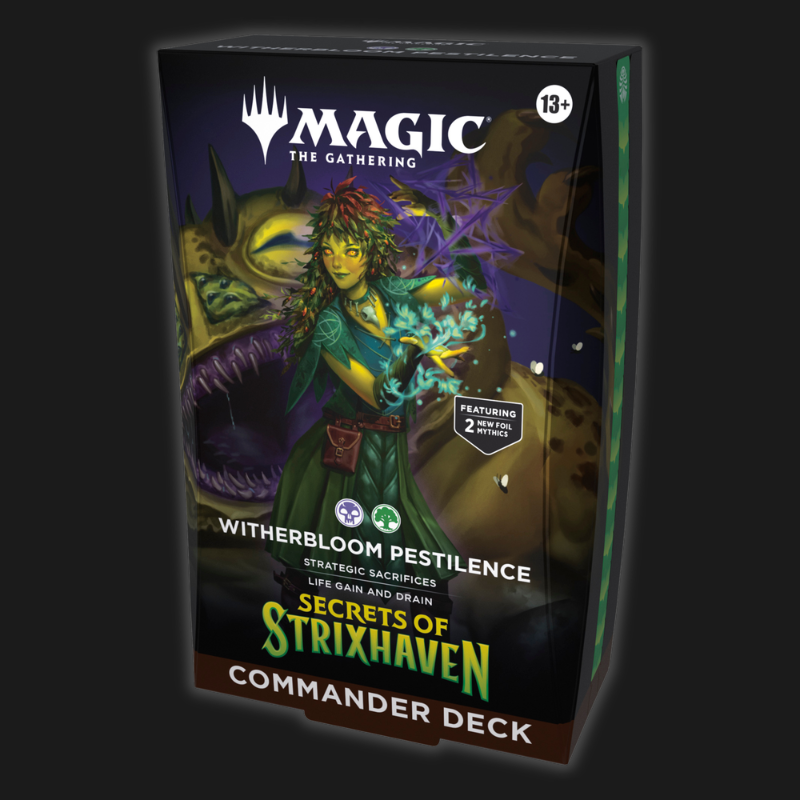 Secrets of Strixhaven Commander Deck: Witherbloom Pestilence (Preorder)