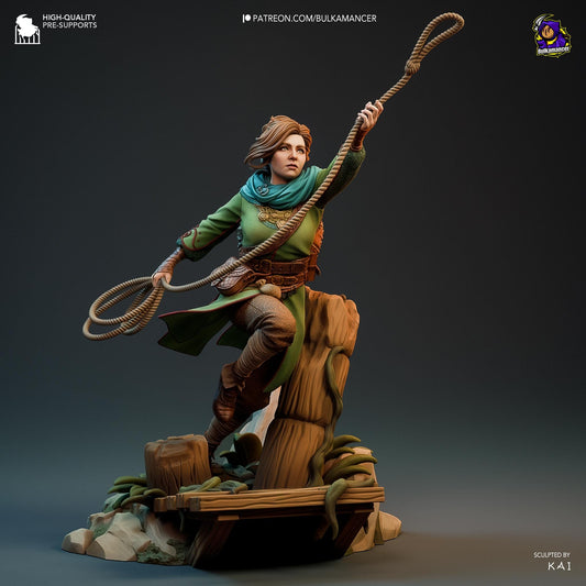 Zoe Split Fiction Resin Figurine