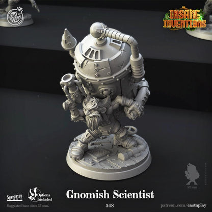Gnome Artificer Miniature