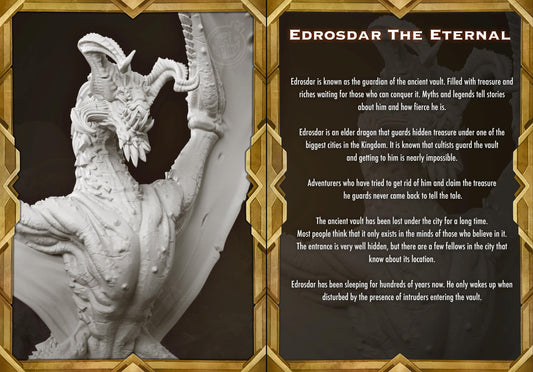 Elder Dragon Miniature - Alternate view 2