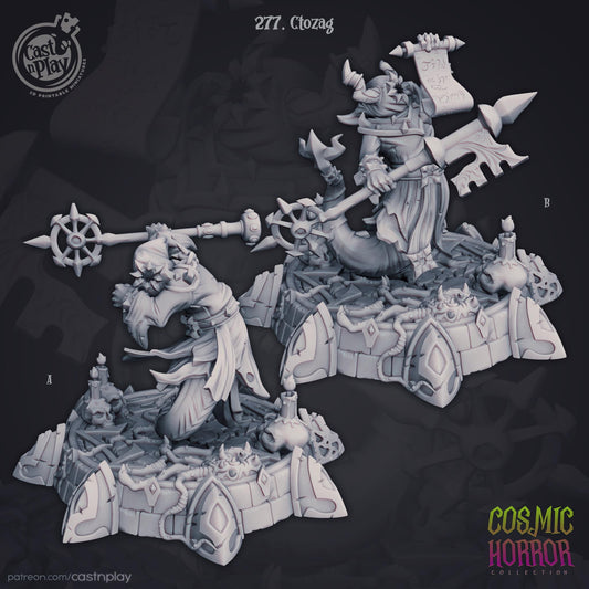 Demon Cultist Miniature - Alternate view 2