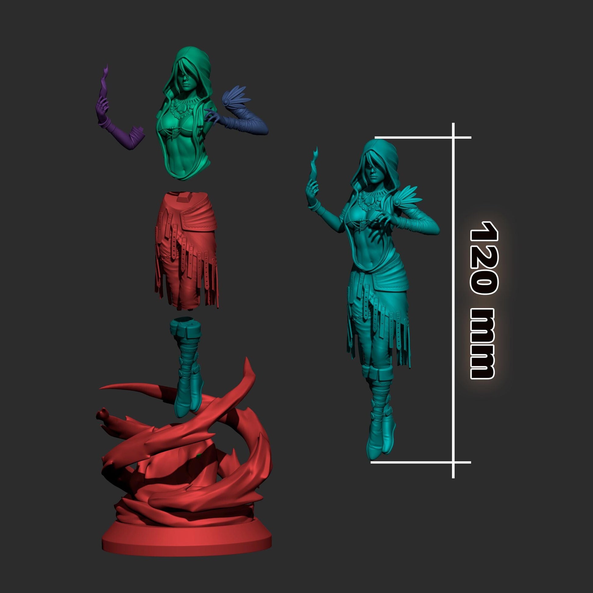 Morrigan Figure - Mass Effect - Alternate view 4