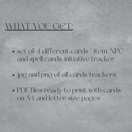 Fillable Cards Set - Alternate view 2