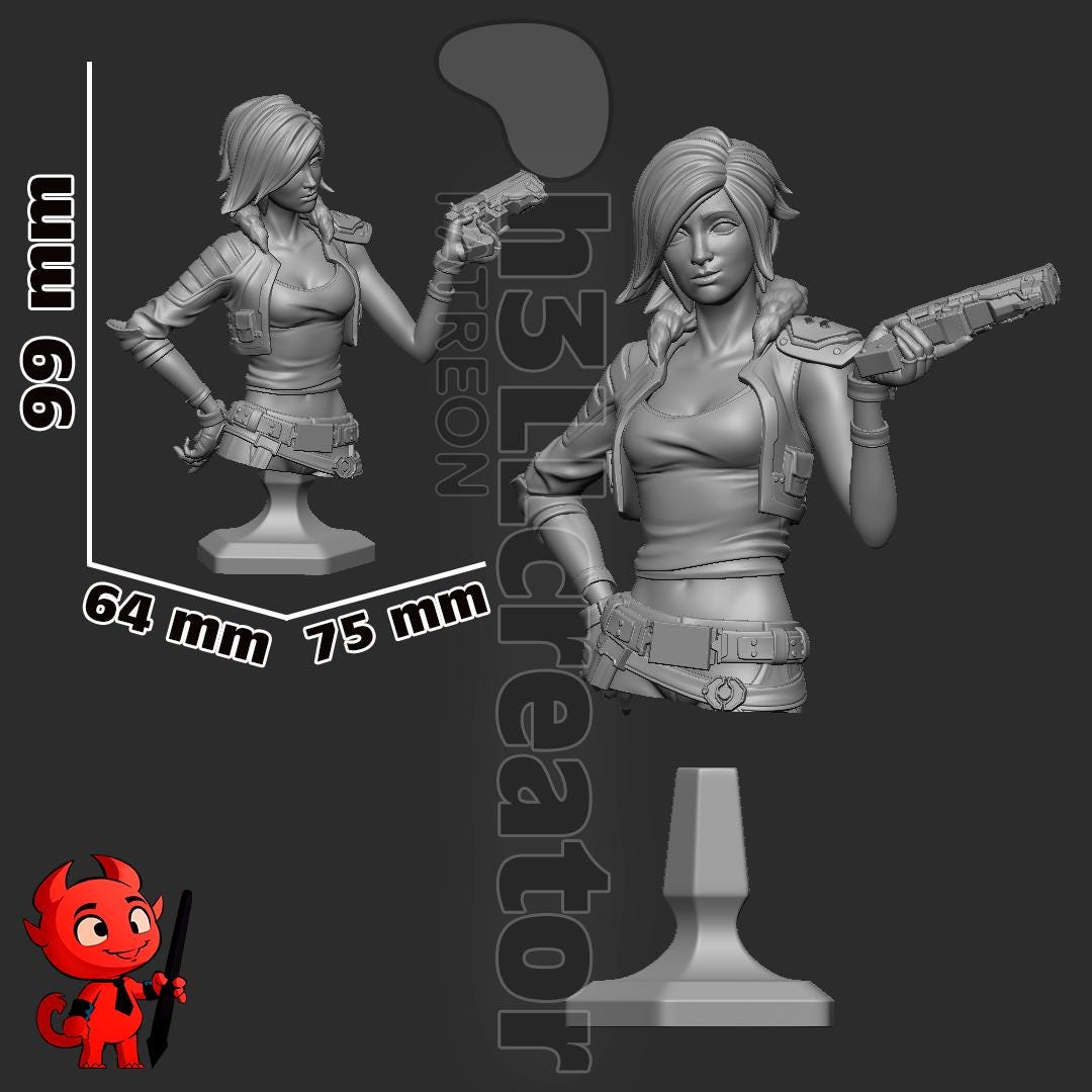 Lilith Borderlands 3 Bust - Alternate view 4