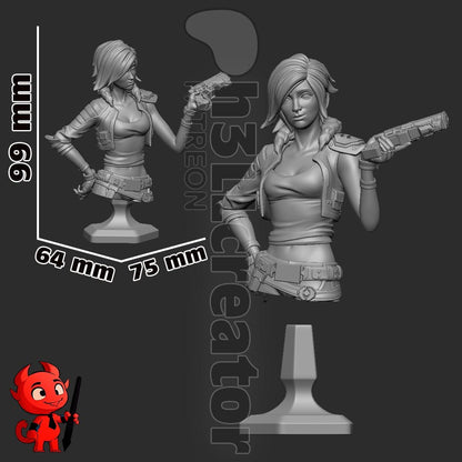 Lilith Borderlands 3 Bust - Alternate view 4