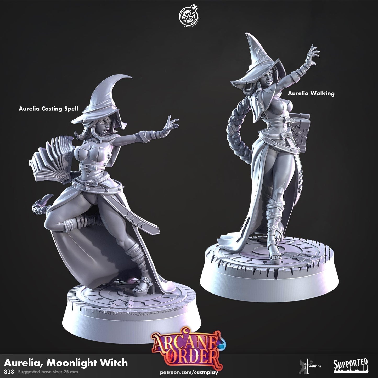 Female Wizard Miniature