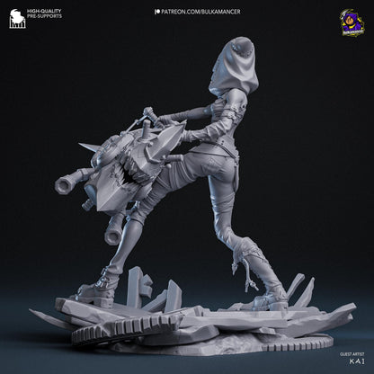 Jinx Fractured Figure - Arcane - Alternate view 4