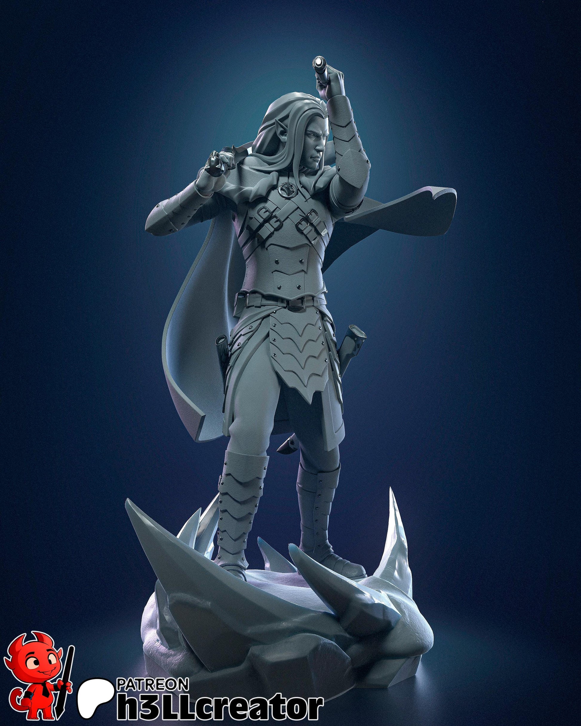 Drizzt Do'Urden Figure - Alternate view 7