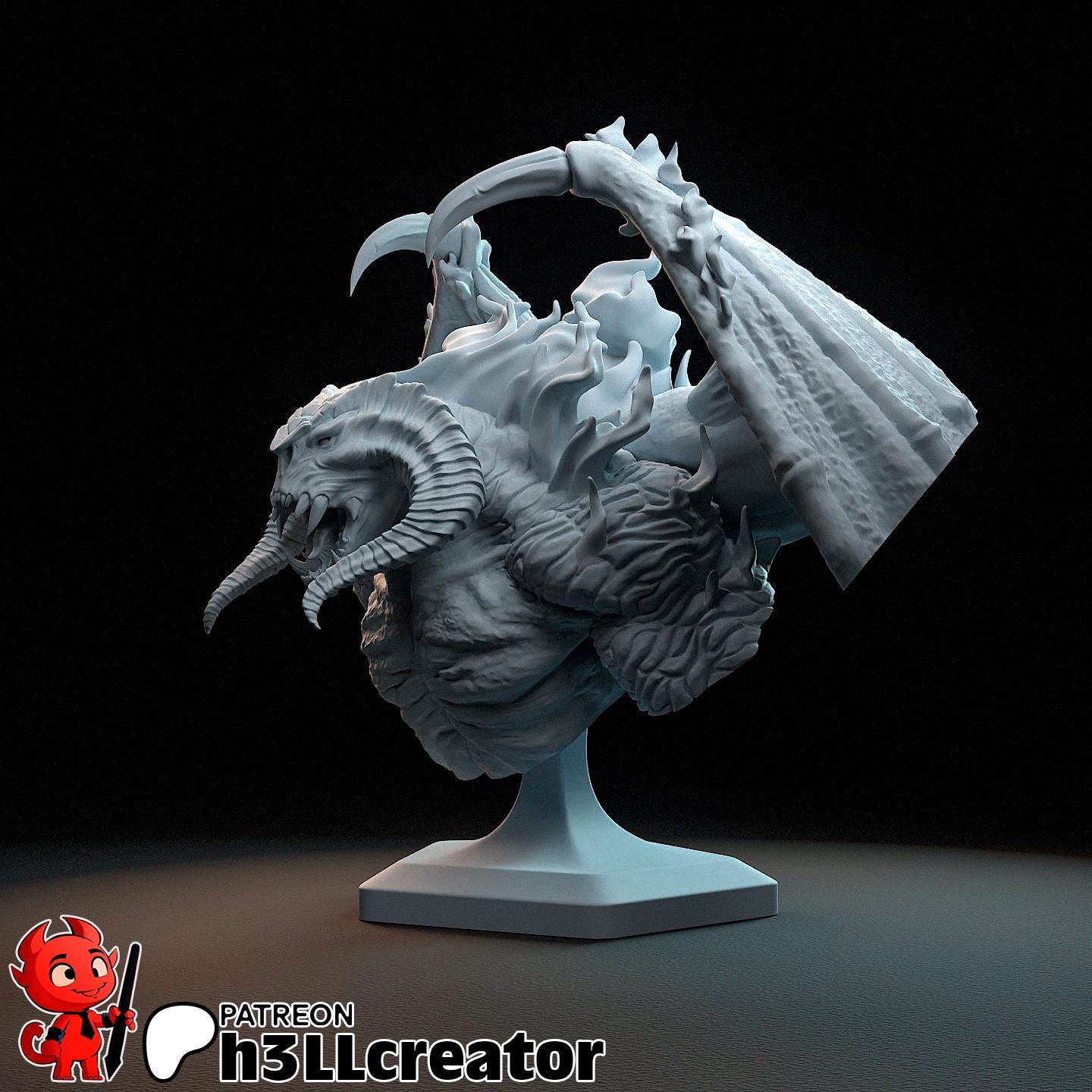 Balrog Bust - The Lord of the Rings - Alternate view 3