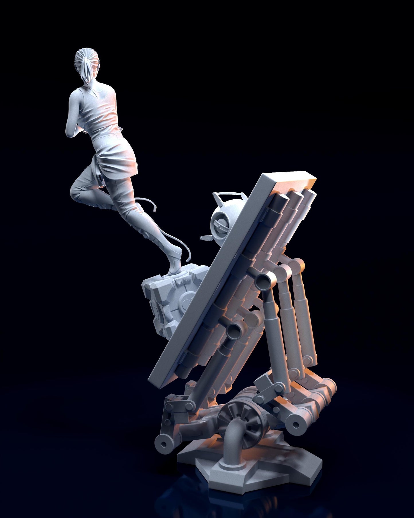 Chell Portal 2 Figure - Alternate view 4
