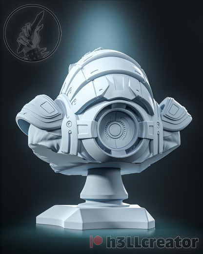 Grunt Bust - Mass Effect - Alternate view 3