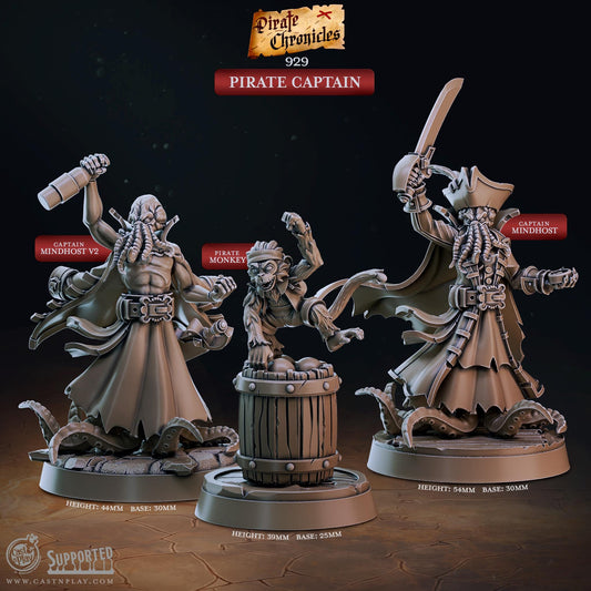 Mind Flayer Hadozee Miniature