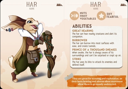 Hare Rabbit Animal Companion Miniature - Alternate view 2