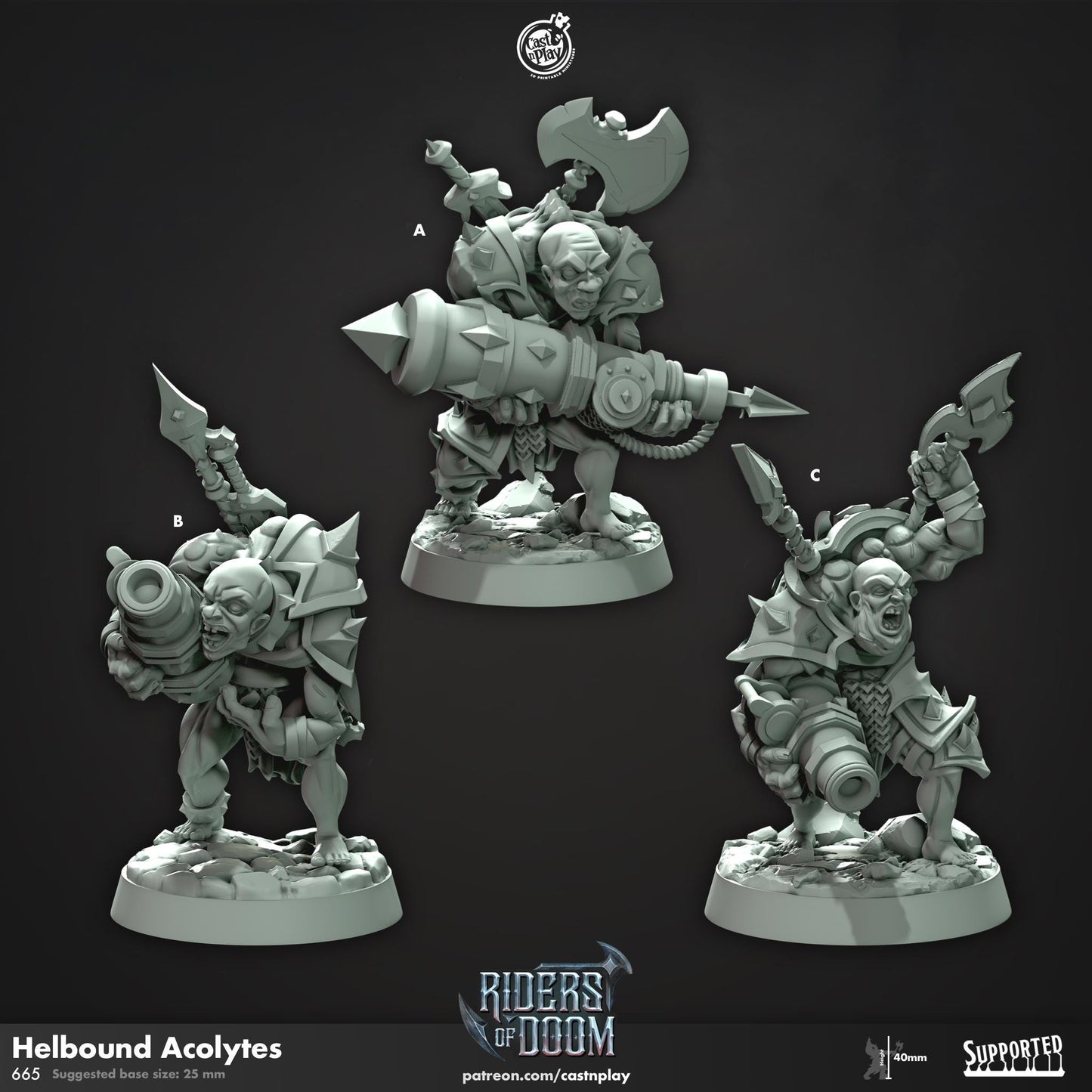 Halfling Gunslinger Miniature