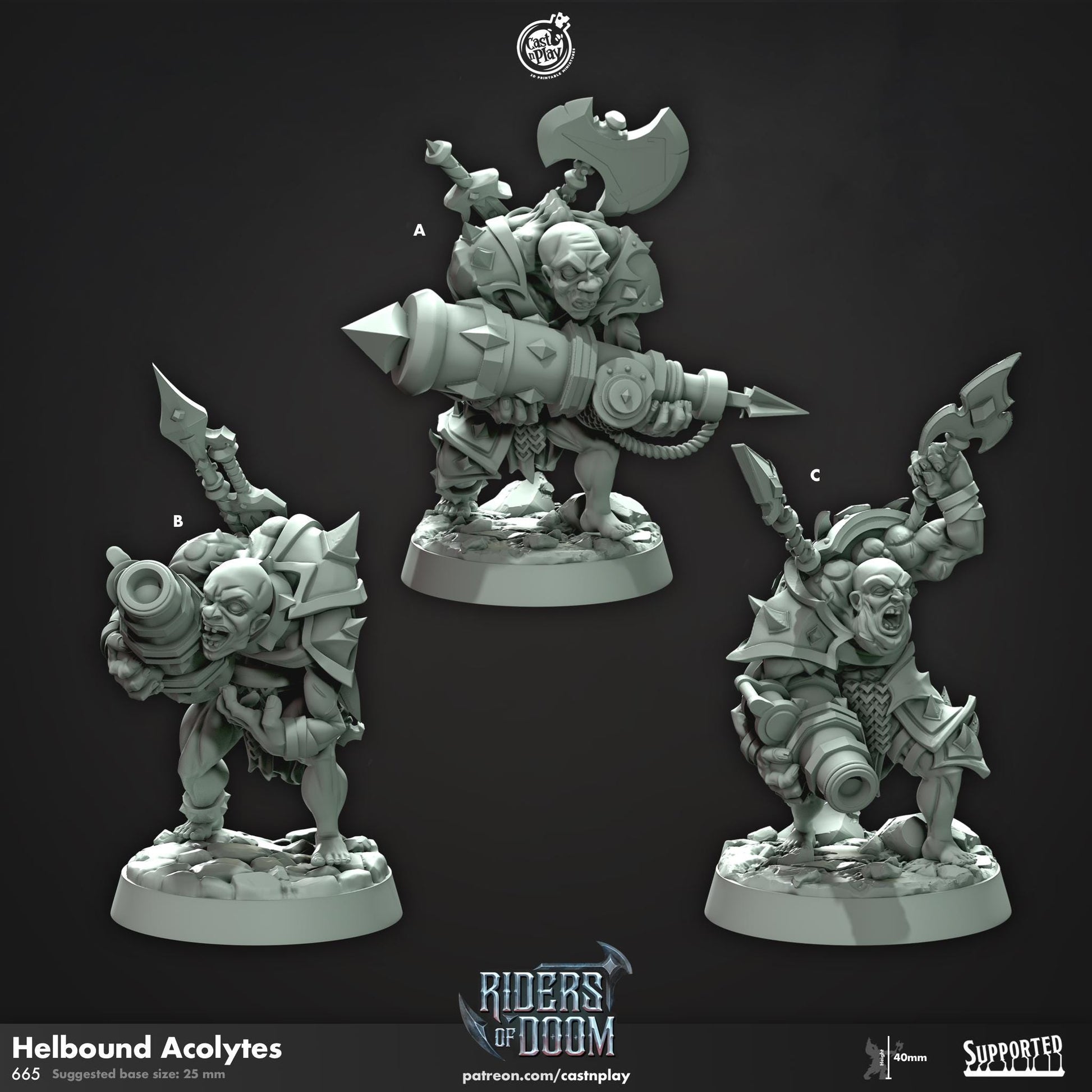 Halfling Gunslinger Miniature