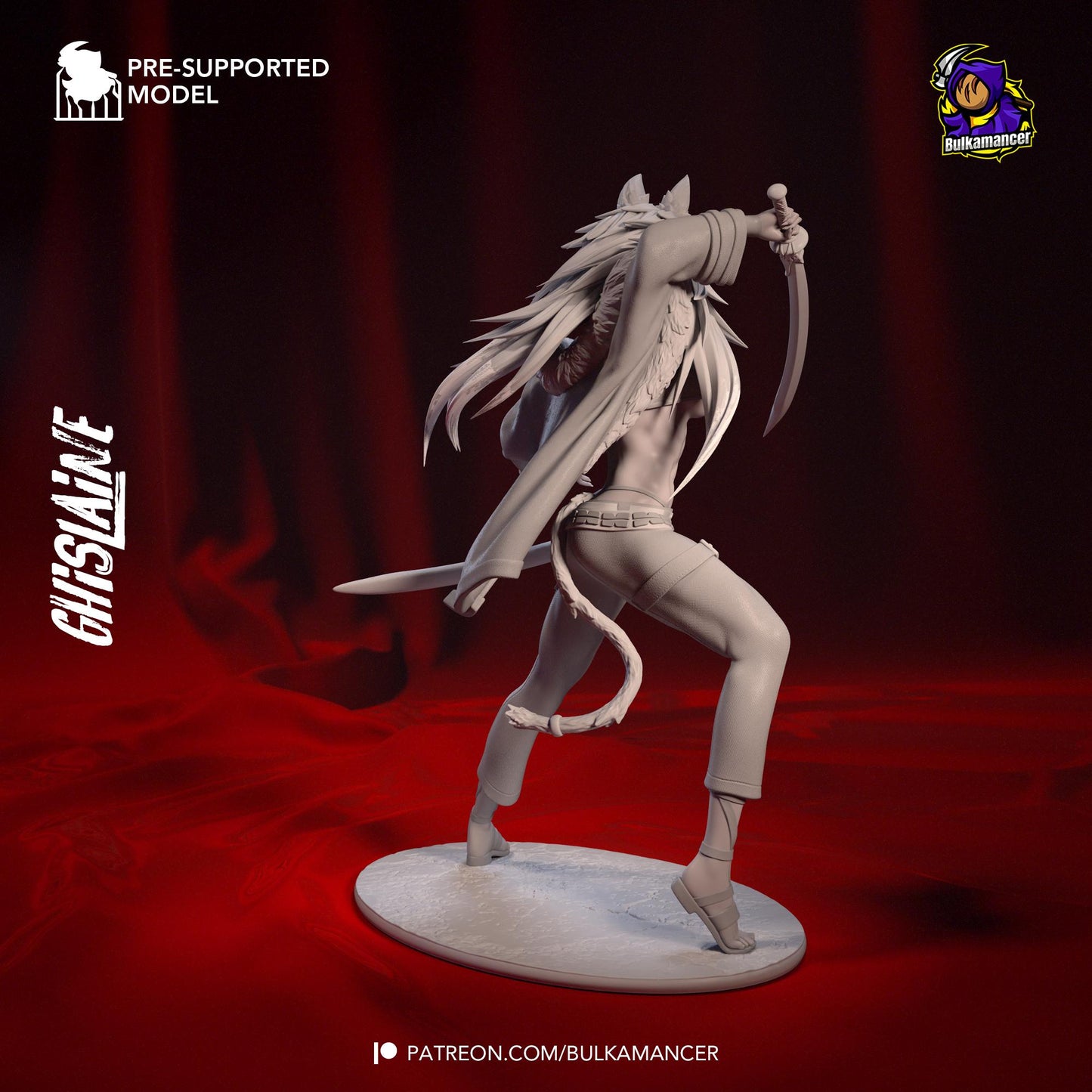 Ghislaine Dedoldia Resin Figurine | Mushoku Tensei | FAN Made