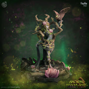 Wood Elf Druid Miniature - resin tabletop miniature front view