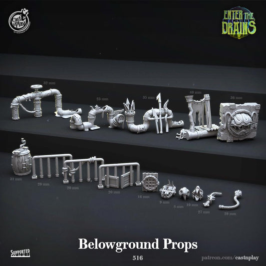 Enter The Drains Sweage Terrain Set